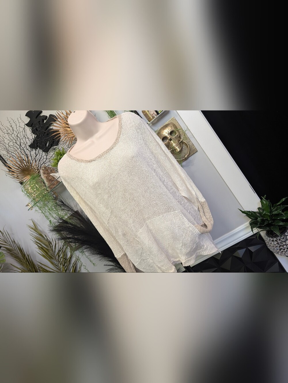525 America Mesh Knit Pouch Top MD